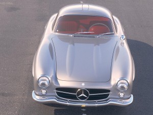 Mercedes-Benz 300SL Gullwing W198 1955 Modello 3D