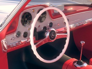 Mercedes-Benz 300SL Gullwing W198 1955 Modello 3D