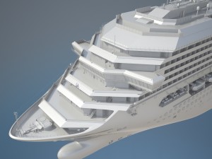 Costa Concordia Cruise Ship 3D Model