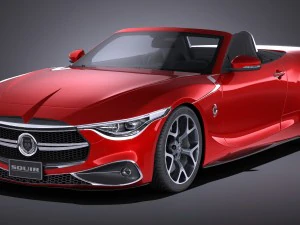 Generic Sport Convertible 2016 3D Model