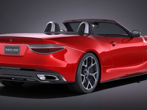 Generic Sport Convertible 2016 3D Modell