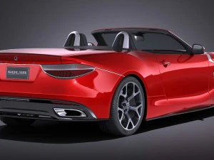 Generic Sport Convertible 2016 3D Model