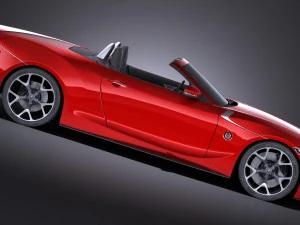Generic Sport Convertible 2016 3D Model