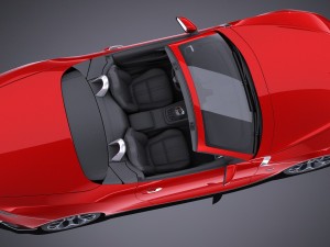 Generic Sport Convertible 2016 3D Modell
