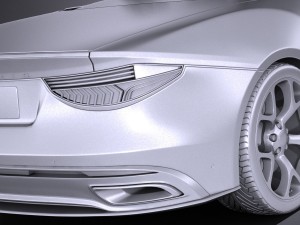 Generic Sport Convertible 2016 3D Modell