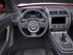 Generic Sport Convertible 2016 3D Modell