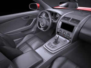 Generic Sport Convertible 2016 3D Modell