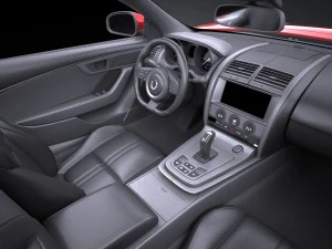 Generic Sport Convertible 2016 3D Model