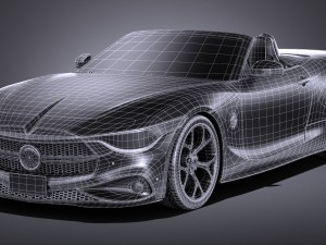 Generic Sport Convertible 2016 3D Modell