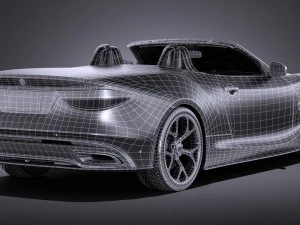 Generic Sport Convertible 2016 3D Model
