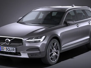 Volvo V90 Cross Country 2017 3D Model