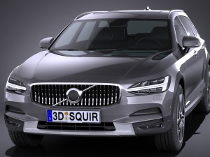 Volvo V90 Cross Country 2017 3D 모델