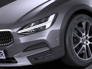 Volvo V90 Cross Country 2017 3D 모델