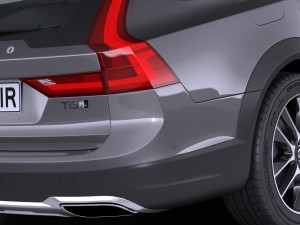 Volvo V90 Cross Country 2017 3D 모델