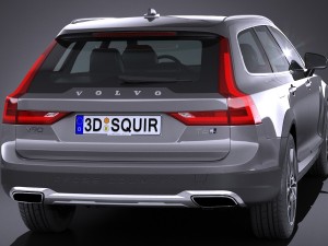 Volvo V90 Cross Country 2017 3D 모델