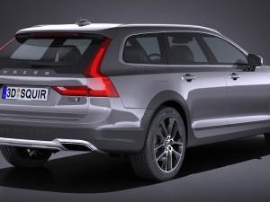 Volvo V90 Cross Country 2017 3D 모델