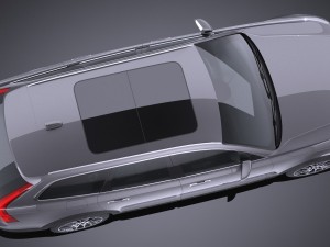 Volvo V90 Cross Country 2017 3D 모델