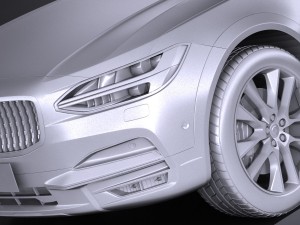 Volvo V90 Cross Country 2017 3D 모델