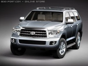 Toyota Sequoia 3D Model