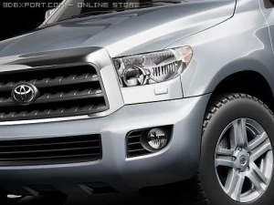 Toyota Sequoia 3D Model