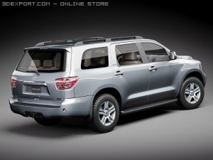 Toyota Sequoia Modelo 3D