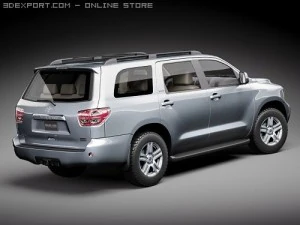 Toyota Sequoia 3D Model