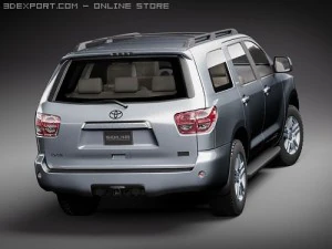 Toyota Sequoia 3D Model