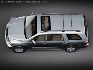 Toyota Sequoia 3D Model