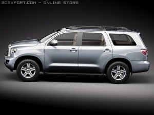 Toyota Sequoia Modelo 3D