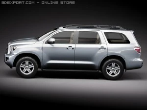 Toyota Sequoia 3D Model