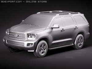 Toyota Sequoia Modelo 3D