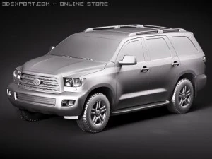 Toyota Sequoia 3D Model