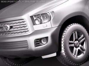 Toyota Sequoia Modelo 3D