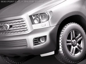 Toyota Sequoia 3D Model
