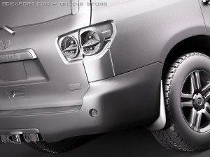 Toyota Sequoia Modelo 3D