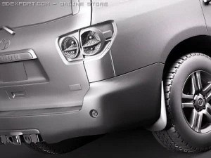 Toyota Sequoia 3D Model