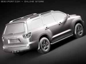 Toyota Sequoia Modelo 3D