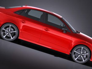Audi RS3 Sedan 2017 Modello 3D