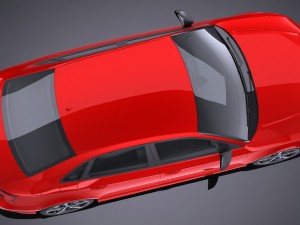 Audi RS3 Sedan 2017 Modello 3D