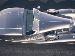 Mercedes-Benz 500K Erdmannrossi 1936 Desert Studio 3D-Modell