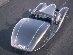 Mercedes-Benz 500K Erdmannrossi 1936 Desert Studio 3D-Modell