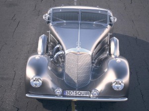 Mercedes-Benz 500K Erdmannrossi 1936 Desert Studio 3D-Modell