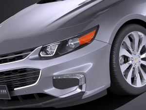 Chevrolet Malibu 2017 3D Модель