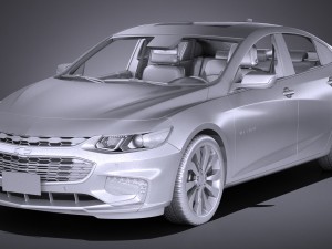 Chevrolet Malibu 2017 3D Модель