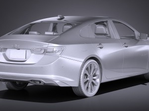 Chevrolet Malibu 2017 3D Модель