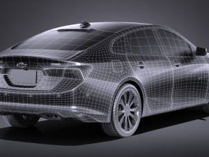 Chevrolet Malibu 2017 3D Модель
