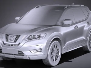 Nissan Rogue 2017 3D Model