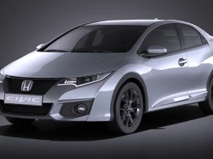 होंडा सिविक स्पोर्ट 2016 वेरे 3D मॉडल