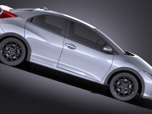 Honda Civic Sport 2016 vray 3Dモデル