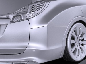 Honda Civic Tourer 2015 vray 3D Модель